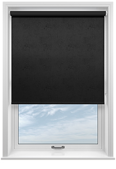 Ajanta (Blackout), Raven - Twist&Fit Roller Blind